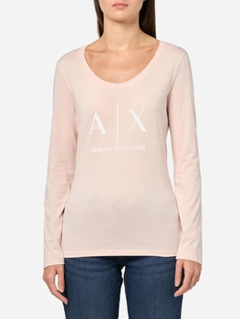 Лонгслив длинный женский Armani Exchange 291077155 M Розовый (1162354791)