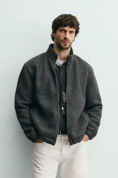 Куртка чоловіча з суміші вовни Zara 4087/402 XL