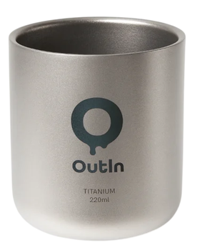 Kubek do kawy Outin Nano tytanowy 220 ml OT-TICUP-01 (1230000232500)
