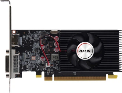 Видеокарта AFOX PCI-Ex GeForce GT 1030 4GB GDDR4 (64bit) (1380/2100) (DVI-D, HDMI) (AF1030-4096D4L2)