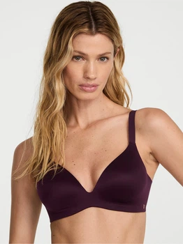 Бюстгальтер с косточками бесшовный Victoria's Secret 771150495 34D Фиолетовый (1162513445)