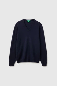 Пуловер Benetton 46(S) Синій (157615)
