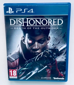 Диск для PlayStation 4 - Dishonored Death of the Outsider, английская версия, Б/У