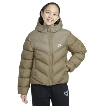 Куртка детская Nike Adp Puffer M рост 140 см Хаки IB6164-297