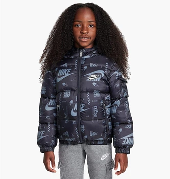 Куртка детская Nike Nkb Dna Logo Puffer Jacket ONE SIZE Черный 86M123-023