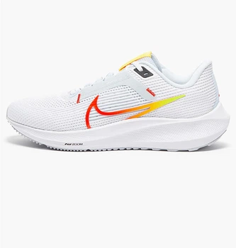 Кроссовки для бега женские Nike Air Zoom Pegasus 40 White Blue 41 Белый DV3854-102