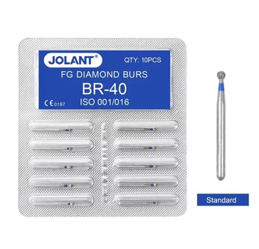 Набір алмазних борів 10 шт BR 40 ISO 001016 JOLANT