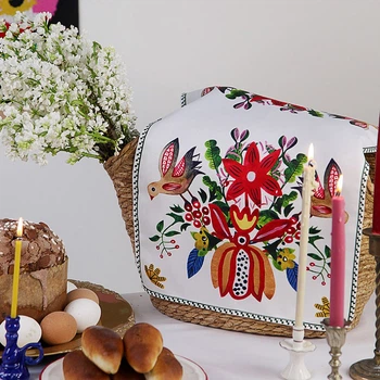Серветка велика на стіл для кошика пікніка Фантазія