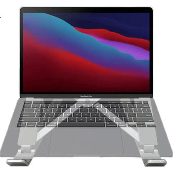 Підставка для ноутбука Lenovo, портативна вертикальна підставка для Apple M1 Pro 14 дюймів та Huawei 15,6 дюймів, срібляста