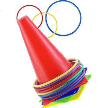 Игровой набор Babamama Hula Hoop Toy Set, игрушка для сенсорной интеграции, реквизит для игр, детское оборудование для игр на открытом воздухе, оборудование для физических упражнений.