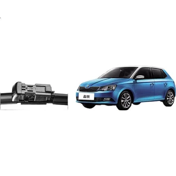 Бескаркасные стеклоочистители YITU для Skoda Fabia, оригинальный размер, высококачественная резиновая прокладка.