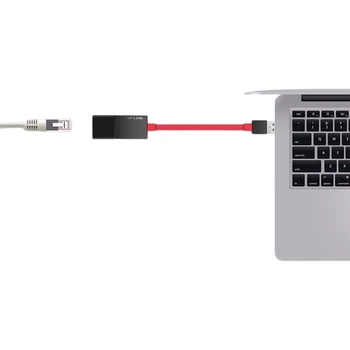 Адаптер TP-LINK USB — RJ45 Ethernet, преобразователь сетевой карты USB 2.0 100 Мбит/с, совместим с ноутбуками Apple, Huawei, Xiaomi, Plug And Play, не требует установки драйверов.