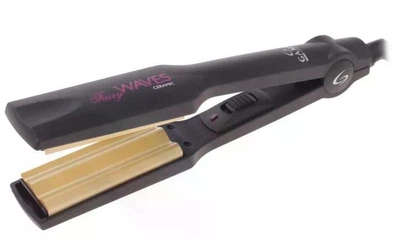 Плойка-гофре GAMA FAIRY WAVES P21.WAVES, 50 Вт, керамічні пластини, 220°C, чорна