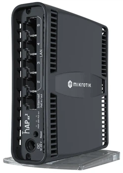 Маршрутизатор MikroTik WiFi6 5 портов Ethernet 2.4ГГц 5ГГц белый