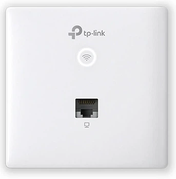 Точка доступа TP-LINK EAP230 WALL AC1200, 1xGE, 1xGE out, PoE