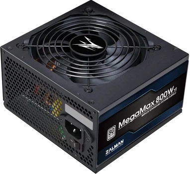 Блок питания Zalman MegaMax ZM800-TXII 800 Вт 80+ White ATX 120 мм