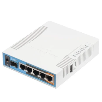 Маршрутизатор MikroTik USB Ethernet 5 портов 2 4 5 ГГц настольный