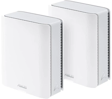 Система WiFi-Mesh ASUS ZenWiFi BT8 BE14000, 1xGE LAN, 1x2.5GE LAN, 1x2.5GE LAN, 1xUSB 3.0, 3 режима, белый