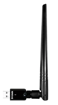 WiFi адаптер D-Link USB 3.0 867 Мбит сек внешняя антенна черный