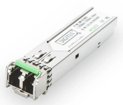 Модуль DIGITUS 1,25 Гбит/с SFP, 80 км, SM, LC Duplex, 1000Base-ZX, 1550 нм
