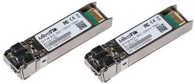 Комплект SFP-трансиверов MikroTik XS+2733LC15D 25 Гбит/сек SM 15 км LC