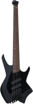 Безголовая бас-гитара HILS HNB5 S/BK (Satin Black)