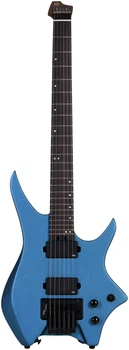 Безголова електрогітара HILS HN5 S/MEB (Satin Metallic Electric Blue)