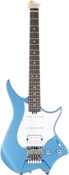 Безголова електрогітара HILS HNS1R S/MOB (Satin Metallic Ocean Blue)