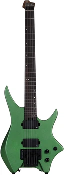 Безголова електрогітара HILS HN5 S/MEG (Satin Metallic Emerald Green)