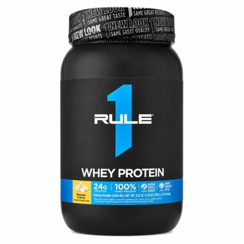 Сывороточный протеин R1 Whey Protein Blend Rule One 878 г банановый крем