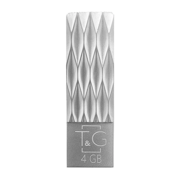 USB-накопичувач флешка на 4Gb T&G 103 Metal series Silver