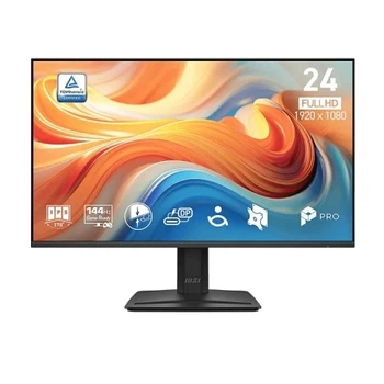 Монитор 23.8" PRO MP242 E14C, Black, IPS, 1920x1080 (16:9), 1 мс, 144 Гц, 300 кд/м², 1500:1 MSI (2000003573554)