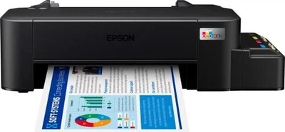Принтер струменевий кольоровий A4 EcoTank L121, Black, 720х720 dpi, до 9/4.8 стор/хв, USB Epson (2000003570164)