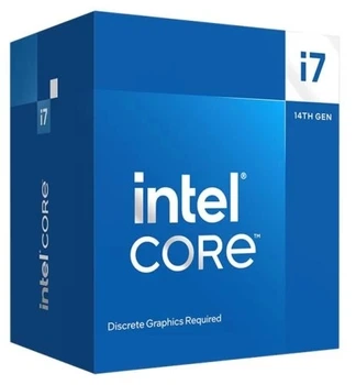 Процессор Core i7 (LGA1700) i7-14700F, Box, 20x2.1 ГГц (Turbo Boost 5.4 ГГц, 28 потоков) Intel (teh0032953)