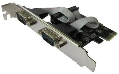Контроллер PCI-E x1, 2xCOM (RS232) Dynamode (teh0033019)