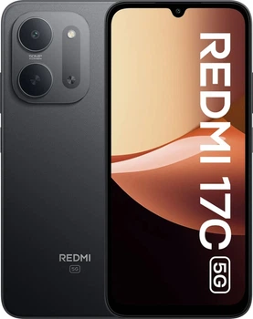 Smartfon Xiaomi Redmi 17C 5G 4/128GB Black (MZB0PFUEU)