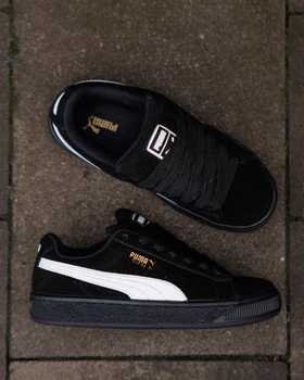 Кросівки жіночі Suede XL Black White 37