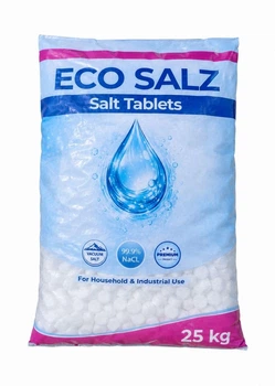 Сіль таблетована для очищення води Eco Salz, 25кг