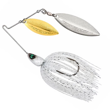 Спіннербейт Daiwa Steez Spinner Bait DW 1/4oz 7g #Crystal Shad
