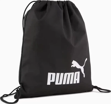 Рюкзак-мішок Puma Phase Gym Sack 14L Чорний 43 х 37,5 см (091163-01)