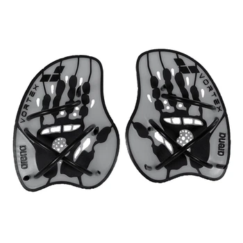 Лопатки для плавания ARENA VORTEX EVOLUTION HAND PADDLE зеленый/черный silver/black size M