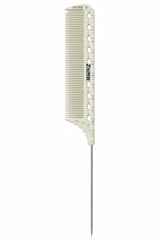 Расческа с разметкой, белая Zauber-manicure 06-038-G02