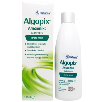 Шампунь Algopix Альгопикс против перхоти 200 мл