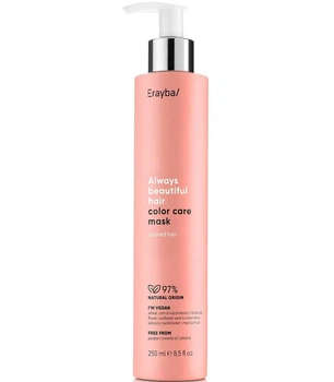 Маска для фарбованого волосся Erayba E ABH Color Care Mask веганська з гібіскусом і олією каріте 250 мл