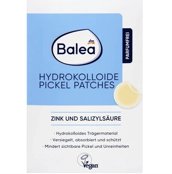 Гідроколоїдні патчі від прищів Balea Anti-Pickel Patches Hydrokolloid 24 шт