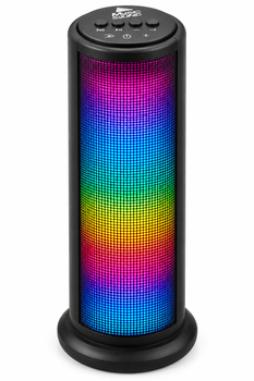 Портативна Bluetooth-колонка Music Sound by Cellularline BTSPKMSLEDK 6 Вт з LED-підсвічуванням чорна