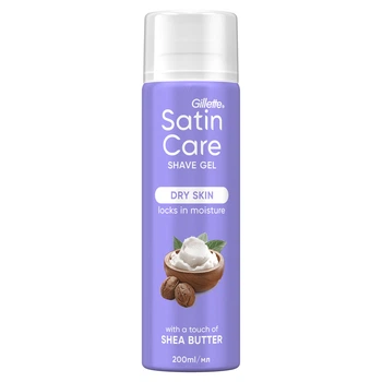 Гель для гоління Gillette Satin Care Для сухої шкіри, 200 мл