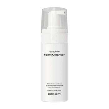 Пенка для очищения кожи с комбучей PureGlow Foam Cleanser RoBeauty 150 мл