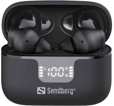 Навушники Sandberg Saver Wireless Earbuds ANC+ENC (126-52) (5705730126529)