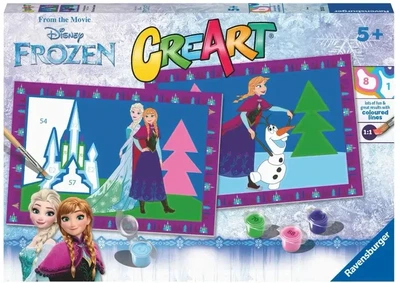 Картина за номерами Ravensburger CreArt Junior Холодне серце (Disney Frozen)